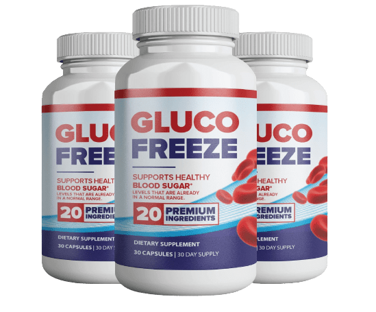 GlucoFreeze™ (USA Official) | Blood Sugar Support- $49/Bottle